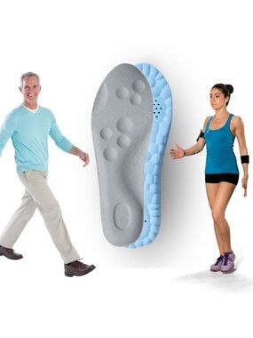 Orthopedic Insoles for Plantar Fasciitis - Women's Size 7-8 (1 Pair)